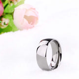 Men's Women's Titanium Bridal Bands - Silver - 1 - 2mm - Wedding Band - 6 - Titanium - image 15