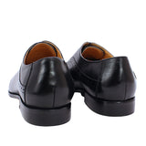 Men's Elegant Leather Oxford Brogue Shoe - Black - Formal Shoes - 12 B - Genuine Leather - image 26