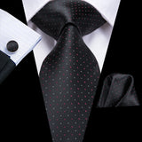 Men's 3 Pcs 100% Silk Luxury Tie Sets - C-3128 - One Size - Silk - image 9