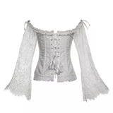 Women's Gothic Punk Corset Skirt Sets - Black - 1 / Skirt - 6XL - Polyester - image 20