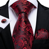 Men's 3 Pcs Luxury Formal Tie Sets - MJ-0314 - One Size - Silk/Polyester - image 20