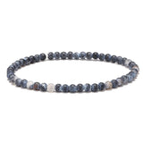Unisex Tibetan Buddha Rope Chain Set - Red/Blue Silver - Set - Medium - Alloy - image 3