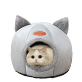 Cat Beds Cozy Sweet Pink Cave House - Pink - XL 40x40x40cm - Plush - image 19