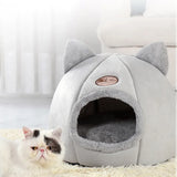 Cat Beds Cozy Sweet Pink Cave House - Pink - XL 40x40x40cm - Plush - image 20
