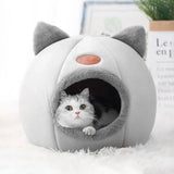 Cat Beds Cozy Sweet Pink Cave House - Pink - XL 40x40x40cm - Plush - image 18