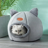 Cat Beds Cozy Sweet Pink Cave House - Pink - XL 40x40x40cm - Plush - image 21