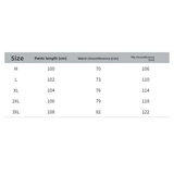 Men's Sporty Track Suit Sets 2Pcs - Beige - Activewear Set - 3XL - Polyester - image 15