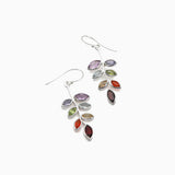 Elegant Multicolored Drop Earrings - Multicolor - Drop Earrings - One Size - Alloy - image 2