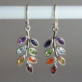 Elegant Multicolored Drop Earrings - Multicolor - Drop Earrings - One Size - Alloy - image 4