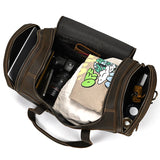 Funki Buys | Bags | Travel Bags Men's Leather Overnight Bag