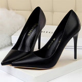 Women's Luxury Pastel Wedding Stilettos - Blue - 1 - 10.5cm - Stilettos - 43 B - PU Leather - image 12