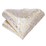 Men's 3 Pcs Champagne Silk Tie Sets - N-3495 - One Size - Silk/Polyester - image 5