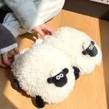 Unisex Cute Sheep Slippers - White - Sheep Slippers - 36-37 - Plush - image 8