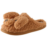 Women's Fluffy Cartoon Dog Fur Slippers - Beige - Dog Slippers - XXL - Plush - image 38