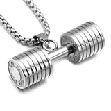 Men's Boxing Glove Barbell Pendants - Medium - Zinc Alloy - image 5