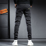 Men's Slim Fit Cargo Streetwear Pants - Black - Skinny Cargo Pants - 38 (5XL) - Polyester - image 11