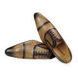 Men's Leather Luxury Custom Dress Shoes - Black - Men's Dress Shoes - 46 B - Genuine Leather - image 10
