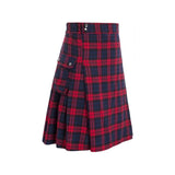 Men's Modern Highland Tartan Kilts Gothic - Red - Kilt - 5XL - Polyester - image 22