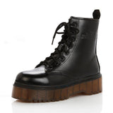 Women's Men's Winter Fur Lined Boots - Black - 2 / No Fur Boots - 41 B - PU Leather - image 30