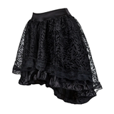 Women's Steampunk Cosplay Skirt Set - Black - Corset Skirt Set - 6XL - Polyester - image 8