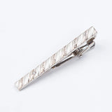 Men Silver Color Formal Tie Clip - Silver - Color / A1 - Small - Iron Alloy - image 7