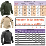 Men's Stand Collar Mock Neck Pullovers - Black - Sweater - 4XL - Polyester - image 12