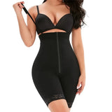 Women's Colombian Full Body Shaper - Black - Full Body Shaper YN03 1070 - 6XL - Polyester/Spandex - image 2