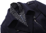 Men's Winter Woolen Long Trench Coat - Khaki - Jacket - 6XL - Polyester - image 7
