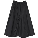 Men's Women's Gothic Wide Leg Pant Skirts - Black - Pant Skirt - 4XL - Cotton - image 2