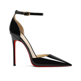 Women's Patent Leather High Heel Stilettos - Wine Red - 1 / 12cm Heel - 45 B - Genuine Patent Leather - image 22