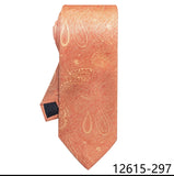 Men's Classic Wedding Business Suit Ties - Salmon - 297 - One Size - Polyester - image 41
