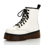 Women's Men's Winter Fur Lined Boots - Red - 1 / Fur Boots - 41 B - PU Leather - image 29