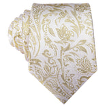 Men's 3 Pcs Champagne Silk Tie Sets - N-3495 - One Size - Silk/Polyester - image 6