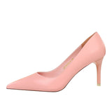 Women's Luxury Pastel Wedding Stilettos - Blue - 1 - 10.5cm - Stilettos - 43 B - PU Leather - image 39