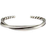 Men's Women's Retro Twist Bracelet - Silver - Color / Bracelet - Adjustable - Alloy - image 7