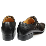 Men's Luxury Leather Brogue Dress Shoe - Auburn - Men's Dress Shoe - 48 B - Genuine Leather - image 22