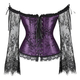 Women's Gothic Punk Corset Skirt Sets - Black - 1 / Skirt - 6XL - Polyester - image 27