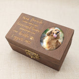 Custom Pet Ashes Wooden Urns - Beige - Pet Ashes Box - Medium - Wood - image 2