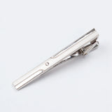 Men Silver Color Formal Tie Clip - Silver - Color / A2 - Small - Iron Alloy - image 5
