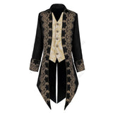 Women's Men's Steampunk Victorian Coat - Red - Jacket - XXXL - Polyester - image 26
