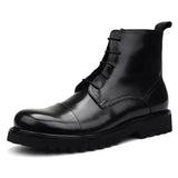 Men's High Quality Leather Chelsea Boots - Black - 2 / Matte / Dress Boots - 45 B - Genuine Leather - image 7