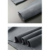 Men's Thick Warm Turtleneck Pullover - Black - Turtleneck Sweater - L (55-65KG) - Polyester - image 9