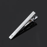 Men's 1 Pcs Silver Plating Tie Clips - Small - iron Alloy - image 4