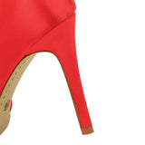 Women's Satin Wedding Party Stilettos - Blue - Party Pumps - 40 B - PU Leather - image 34