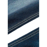 Women's Ripped Low Rise Bootcut Jeans - Blue - 1 / Plain / Mid Waist Jeans - 4XL - Polyester/Denim - image 17