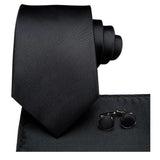 Men's 3 Pcs 100% Silk Luxury Tie Sets - C-3475 - One Size - Silk - image 24