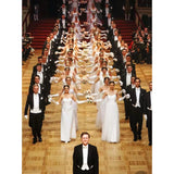 Men's Custom Tailored 3 Pcs Wedding Tux - Black - Tuxedo - 5XL - Polyester - image 13