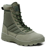 Men's Tactical Military Desert Hiking Boots - Black - Hiking Boots - 46 B - PU Leather - image 36