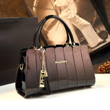 Handbags Women's Luxury Handbags - Red - Luxury Handbag - Large - PU Leather - image 2