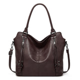 Handbags Women's Fashion Tote Bags - Brown - 1 - Handbag + Purse - Medium - PU Leather - image 30